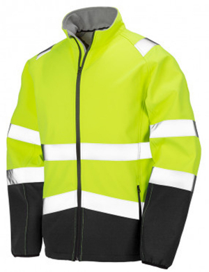 Result Safety Jacket RS450 - Fluo Yellow/Black